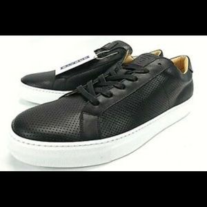 Brand New GREATS Black Perforated Sneakers